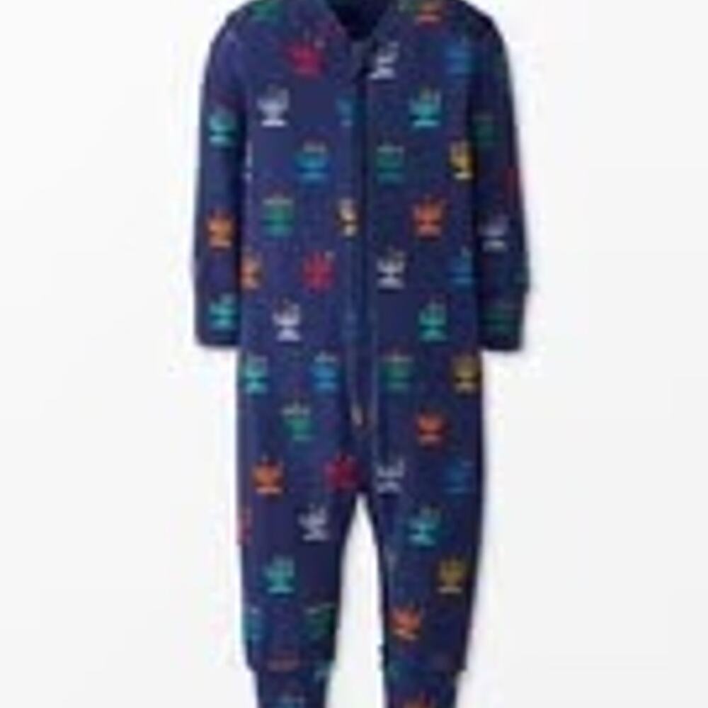 Hanna Andersson NWT Size 0-3M Hannukah Sleeper